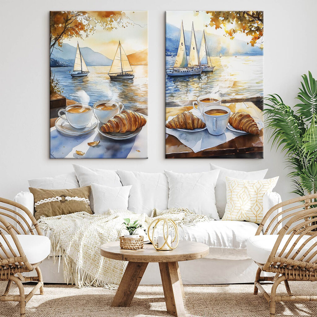 Koffie bij de zeilboten — interieur 2