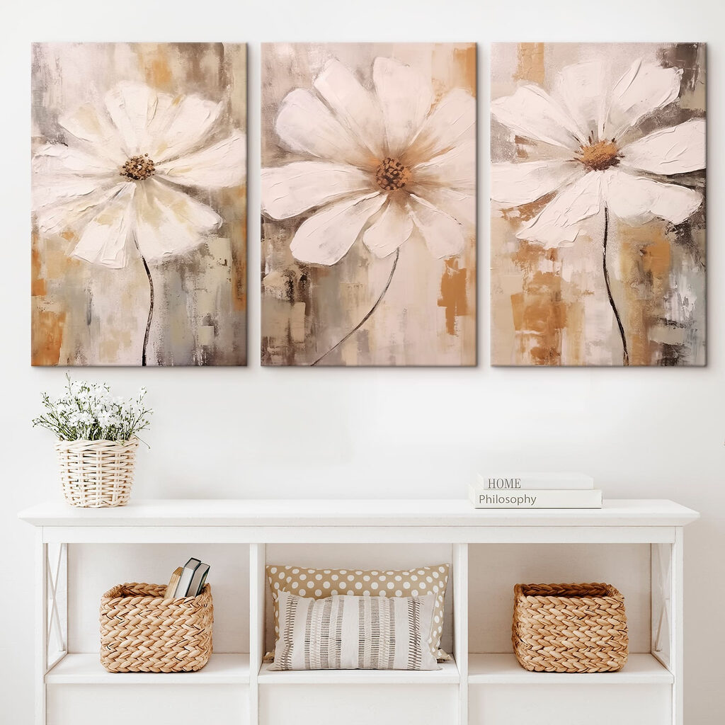 Drie kunstwerken — interieur 1
