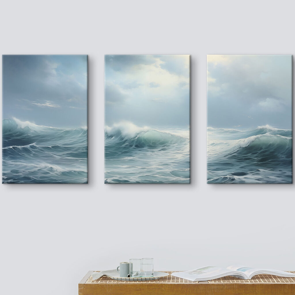Een groep golven in de oceaan — interieur 2