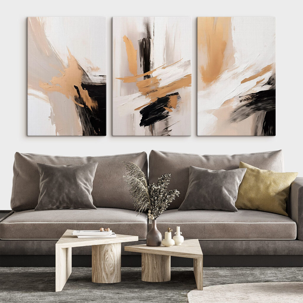 Verzameling kunstwerken — interieur 1
