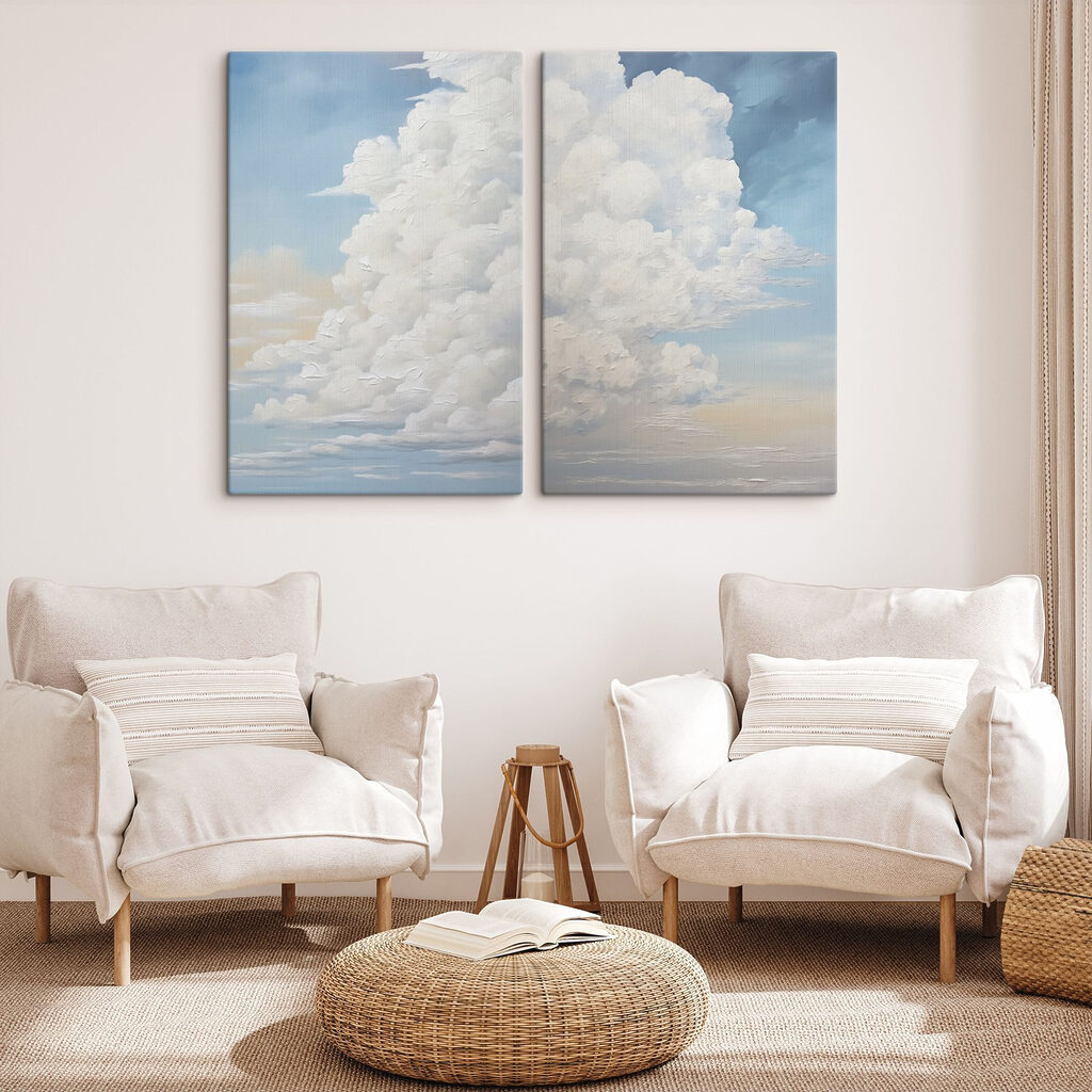 Vergelijking van wolken aan de hemel — interieur 2