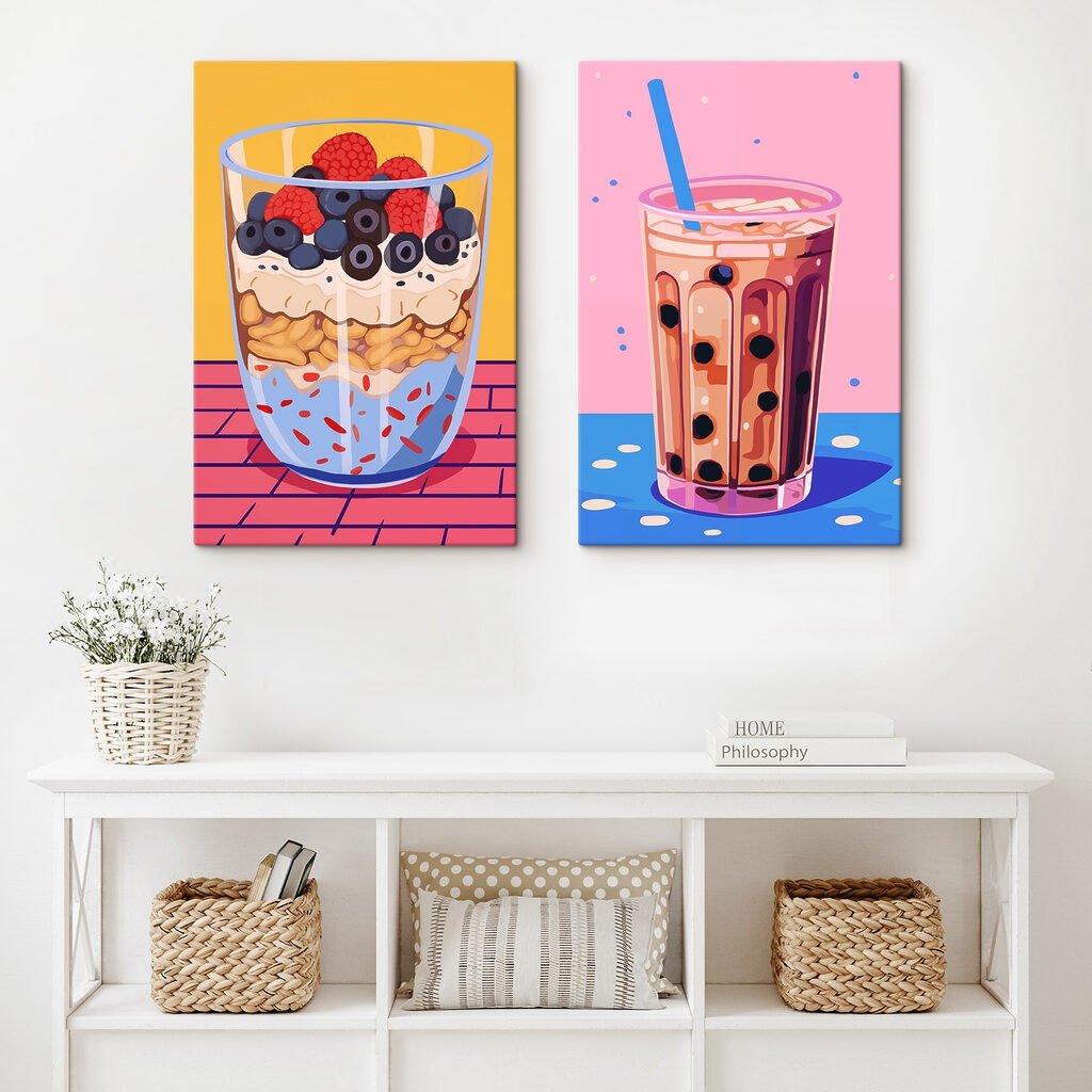 Twee kopjes eten — interieur 2