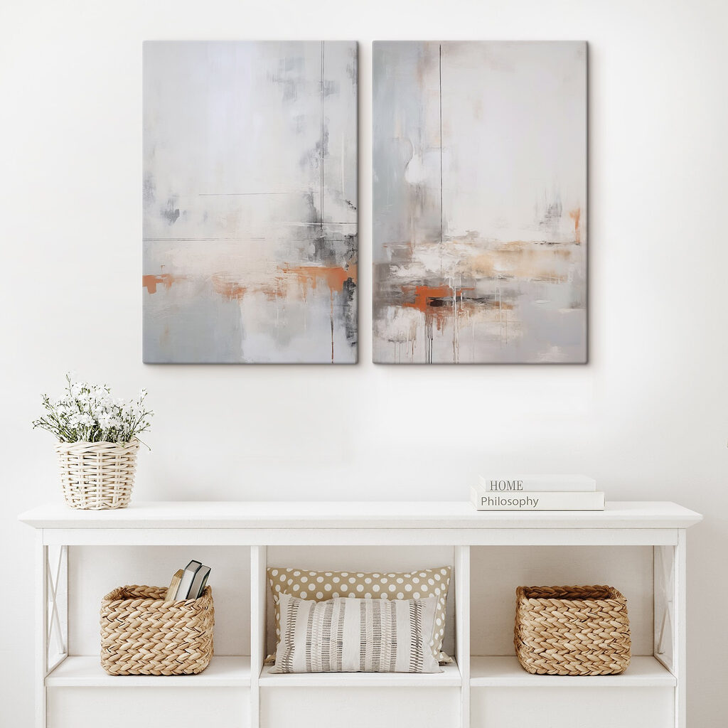 Twee kunstwerken — interieur 1