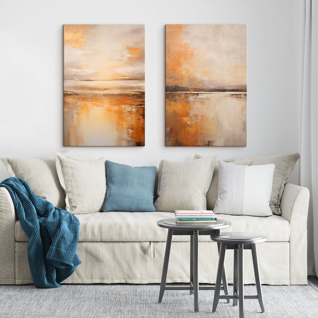 Landschapsschilderij — interieur 1