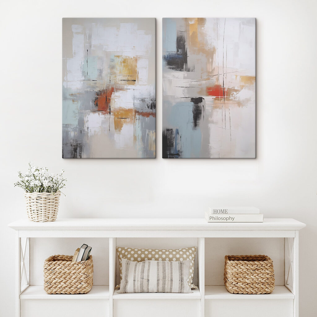Schilderen in verschillende kleuren — interieur 1