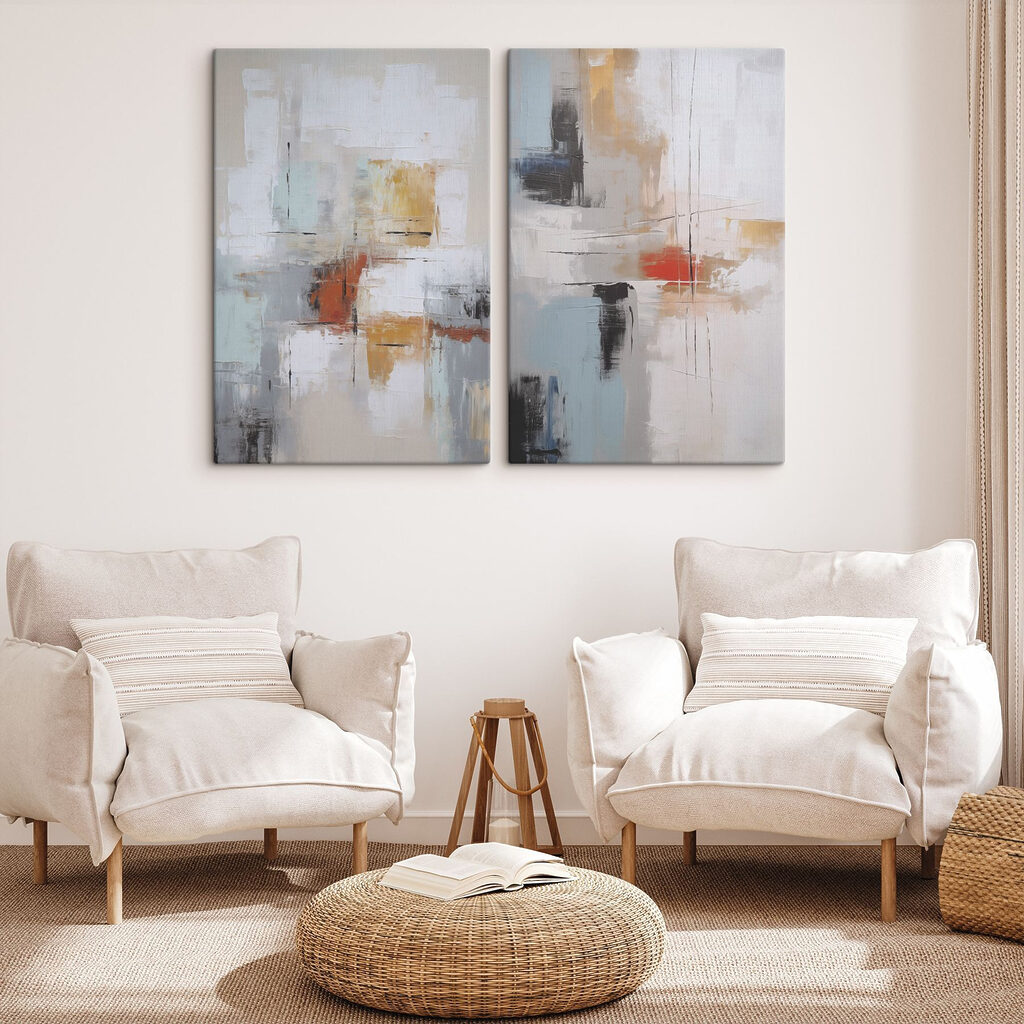 Schilderen in verschillende kleuren — interieur 2