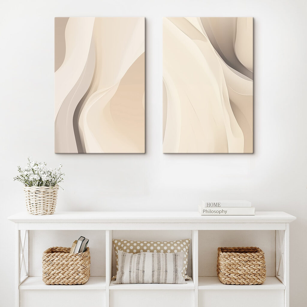 Zachte rondingen in zachte tinten — interieur 1
