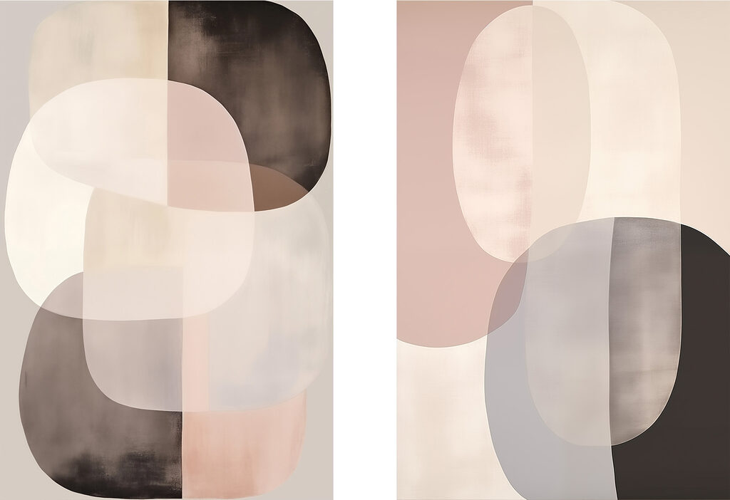 Twee kunstwerken — volledig ontwerp