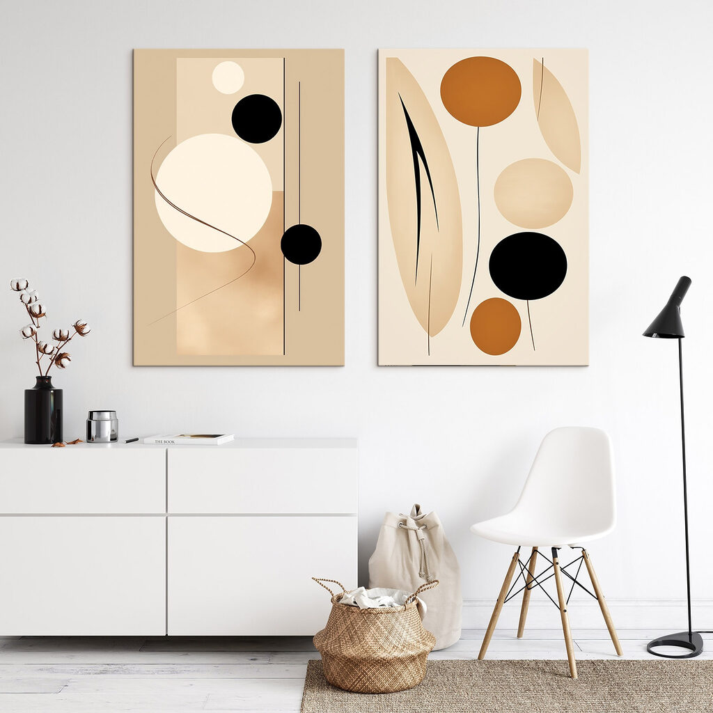 Twee kunstfoto's — interieur 2