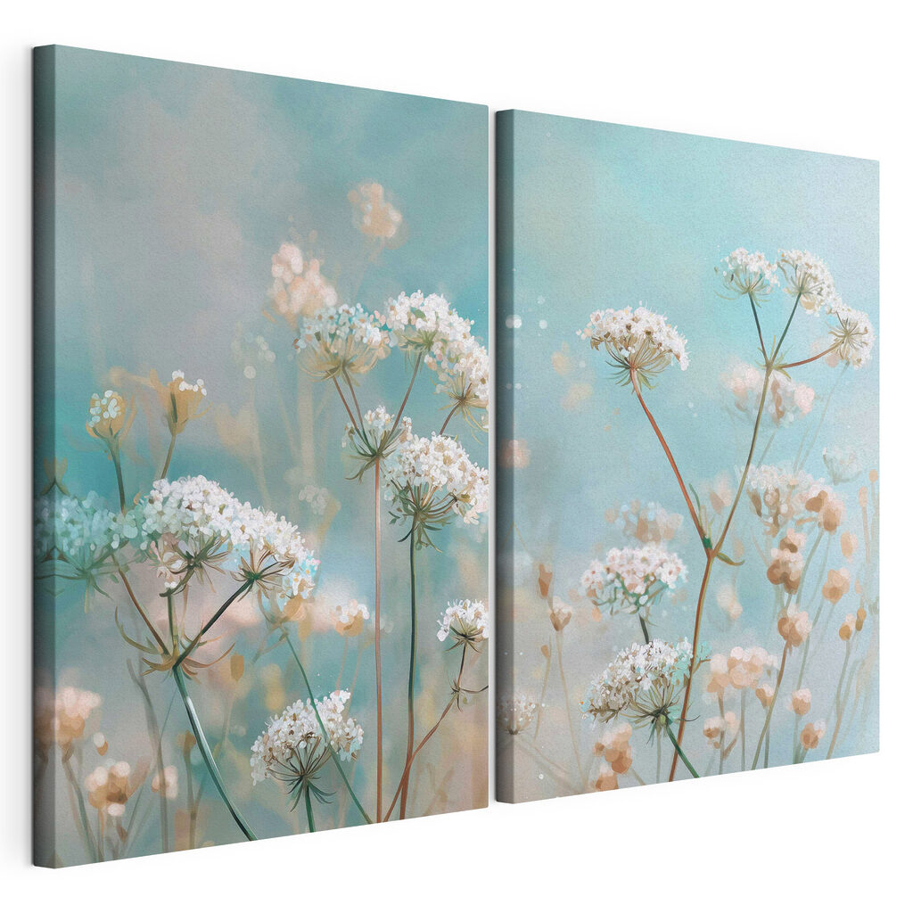 Verfijnde bloemen in zachte kleuren — productweergave