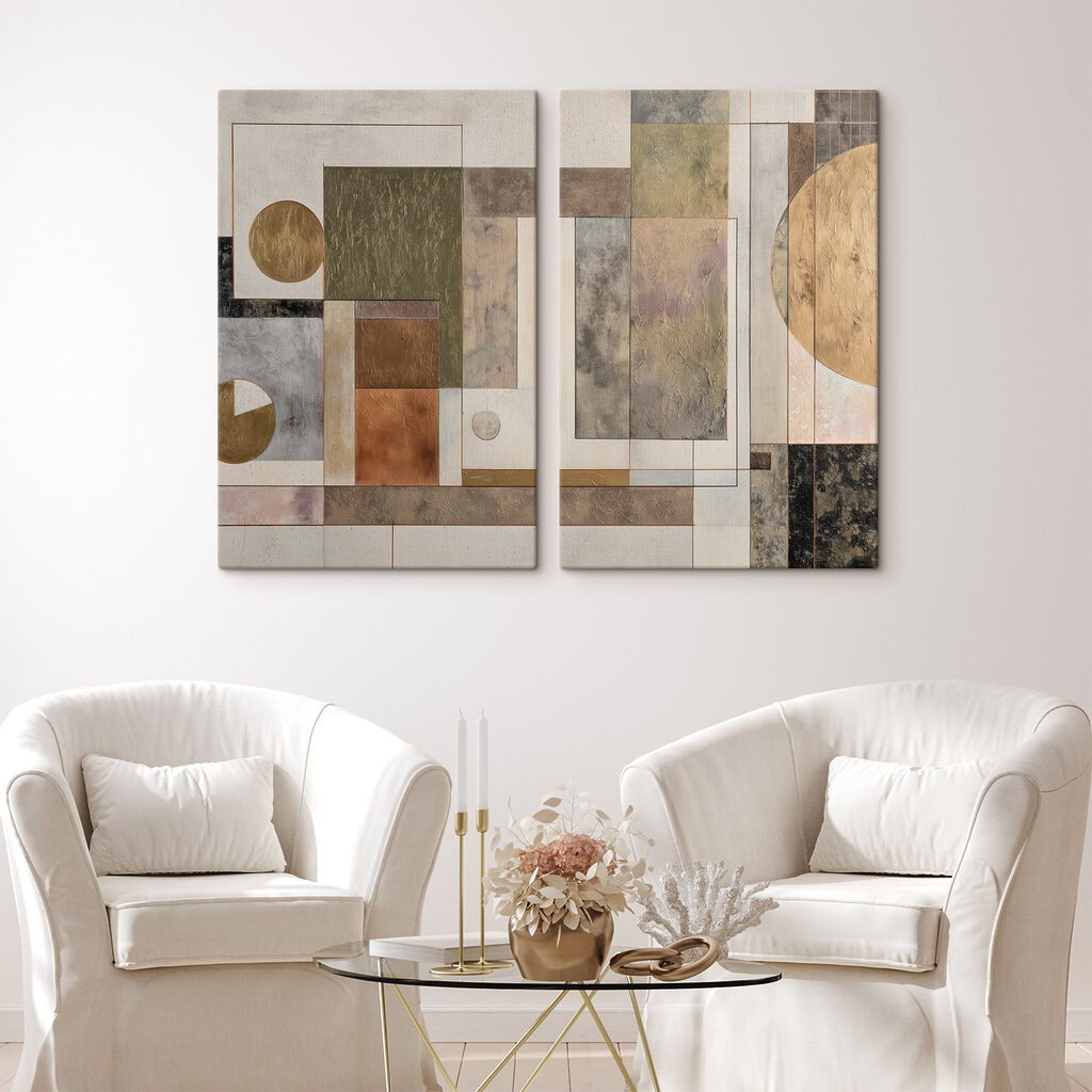 Twee kunstwerken — interieur 2
