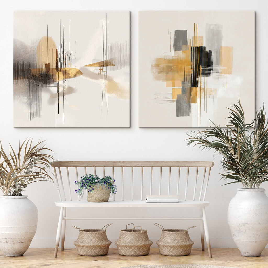 Kunstcollage — interieur 2