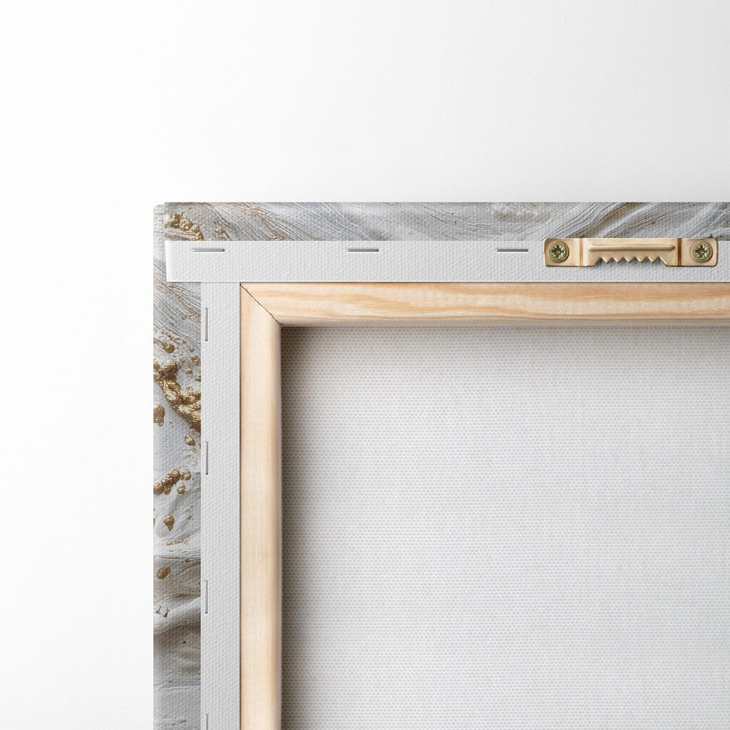 Abstracte golven van kleur en textuur — achterkant