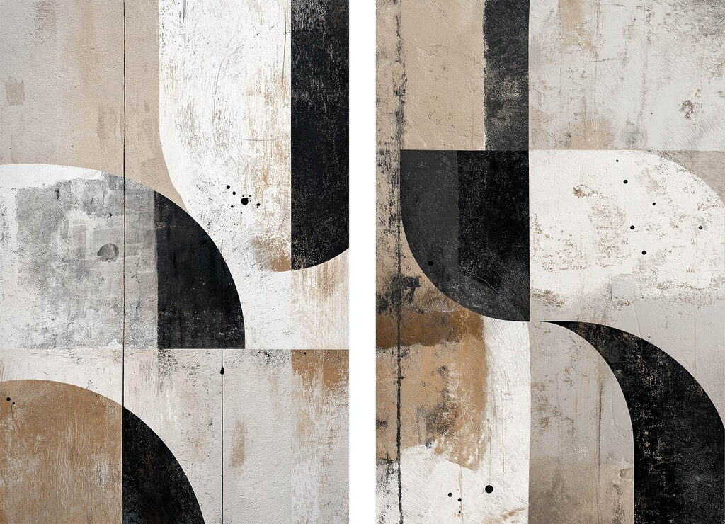 Twee kunstwerken — volledig ontwerp