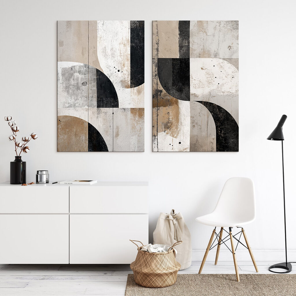 Twee kunstwerken — interieur 2