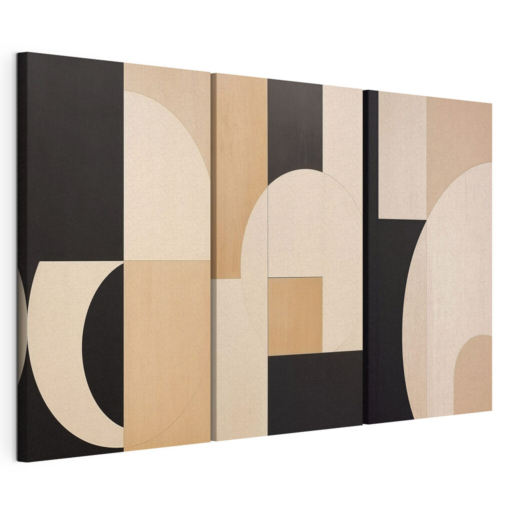 Zwart-wit kunstwerk — productweergave