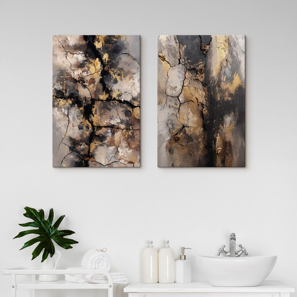 Abstracte texturen met sterke contrasten — interieur 2