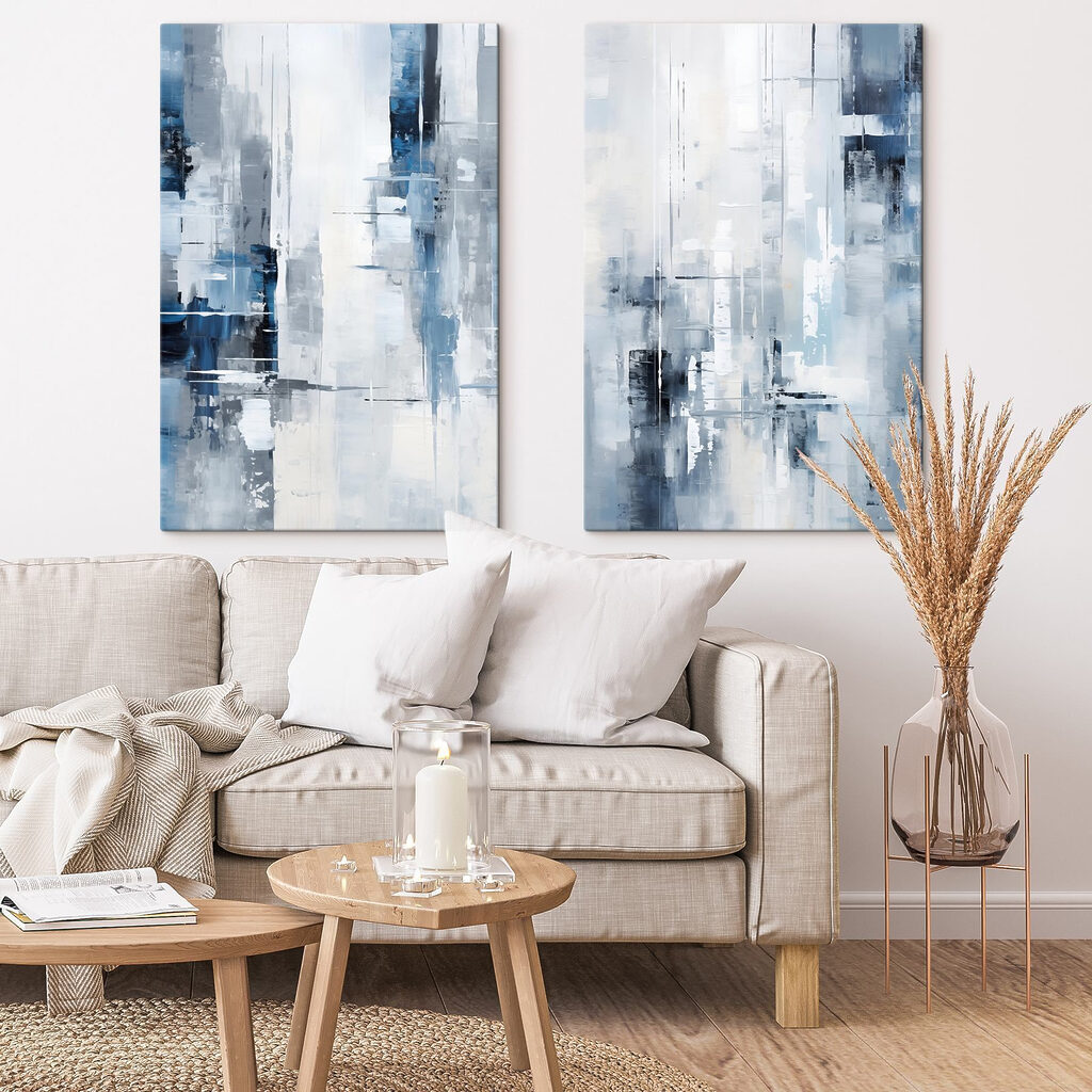 Schilderij van een stad — interieur 1