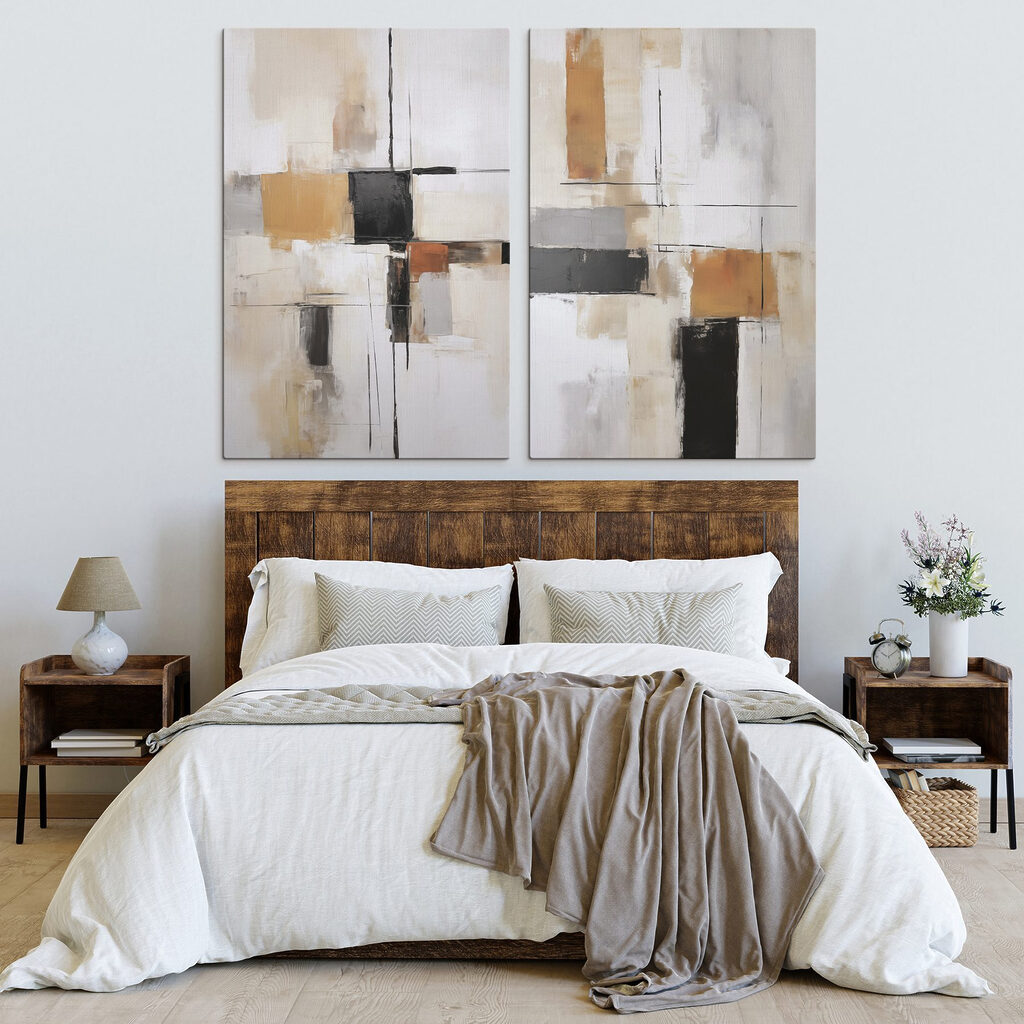 Schilderen in verschillende kleuren — interieur 1