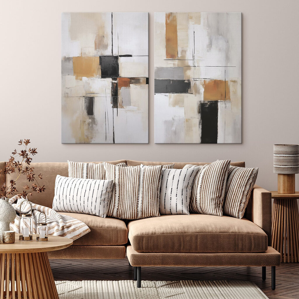 Schilderen in verschillende kleuren — interieur 2