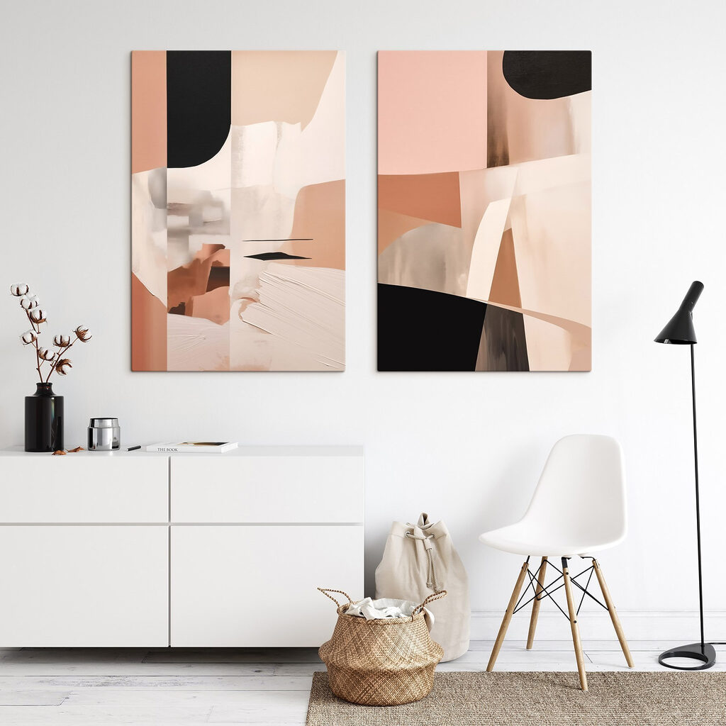Kunstcollage — interieur 2