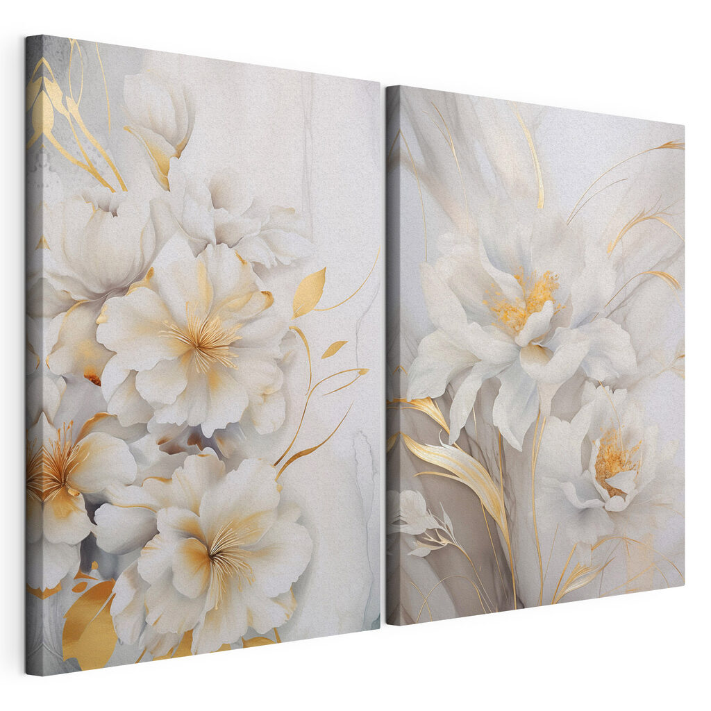 Bloesems in zachte, delicate tinten — productweergave