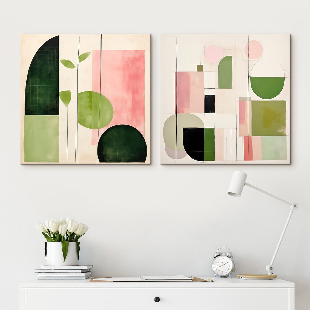 Twee kunstwerken — interieur 2