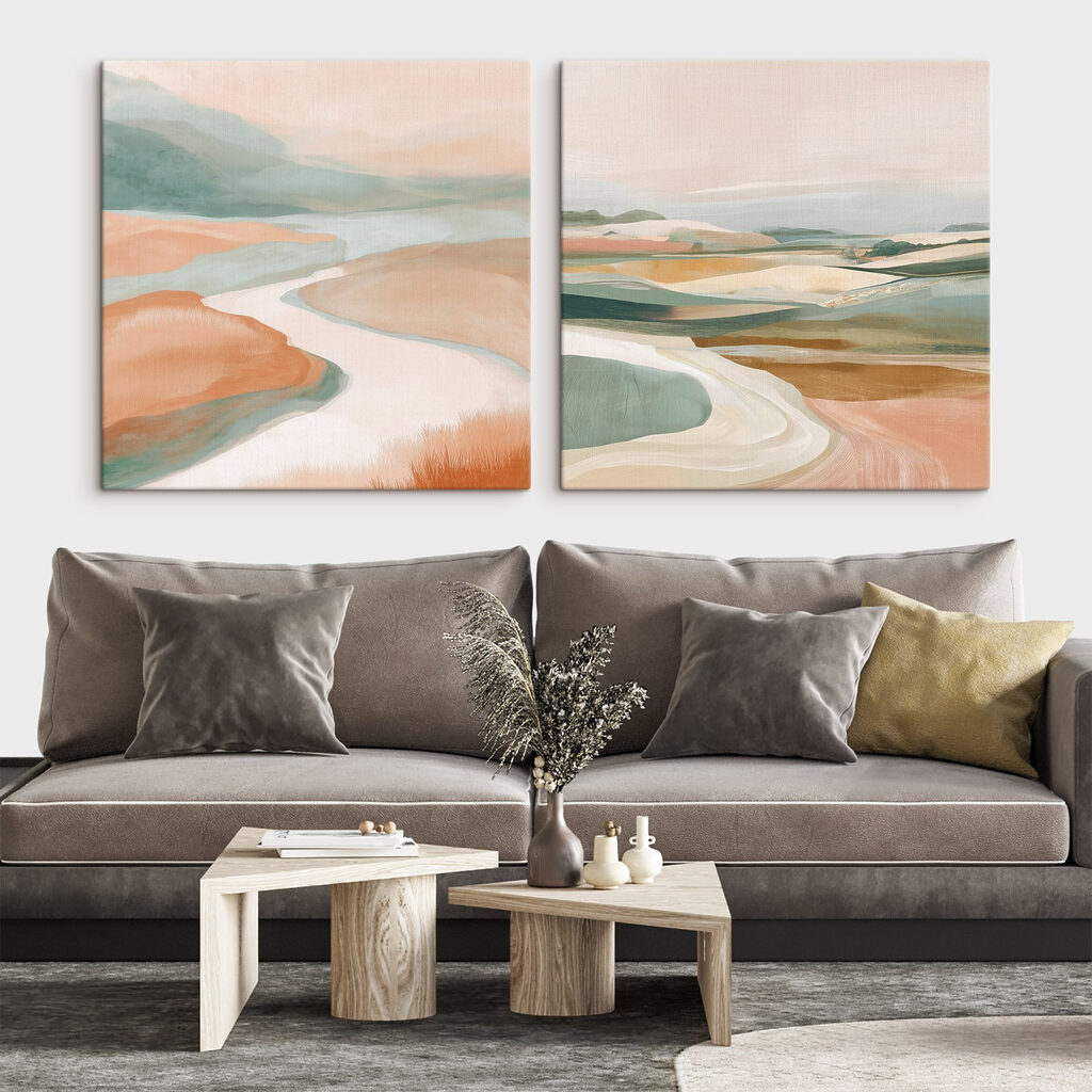 Landschapsschilderij — interieur 2