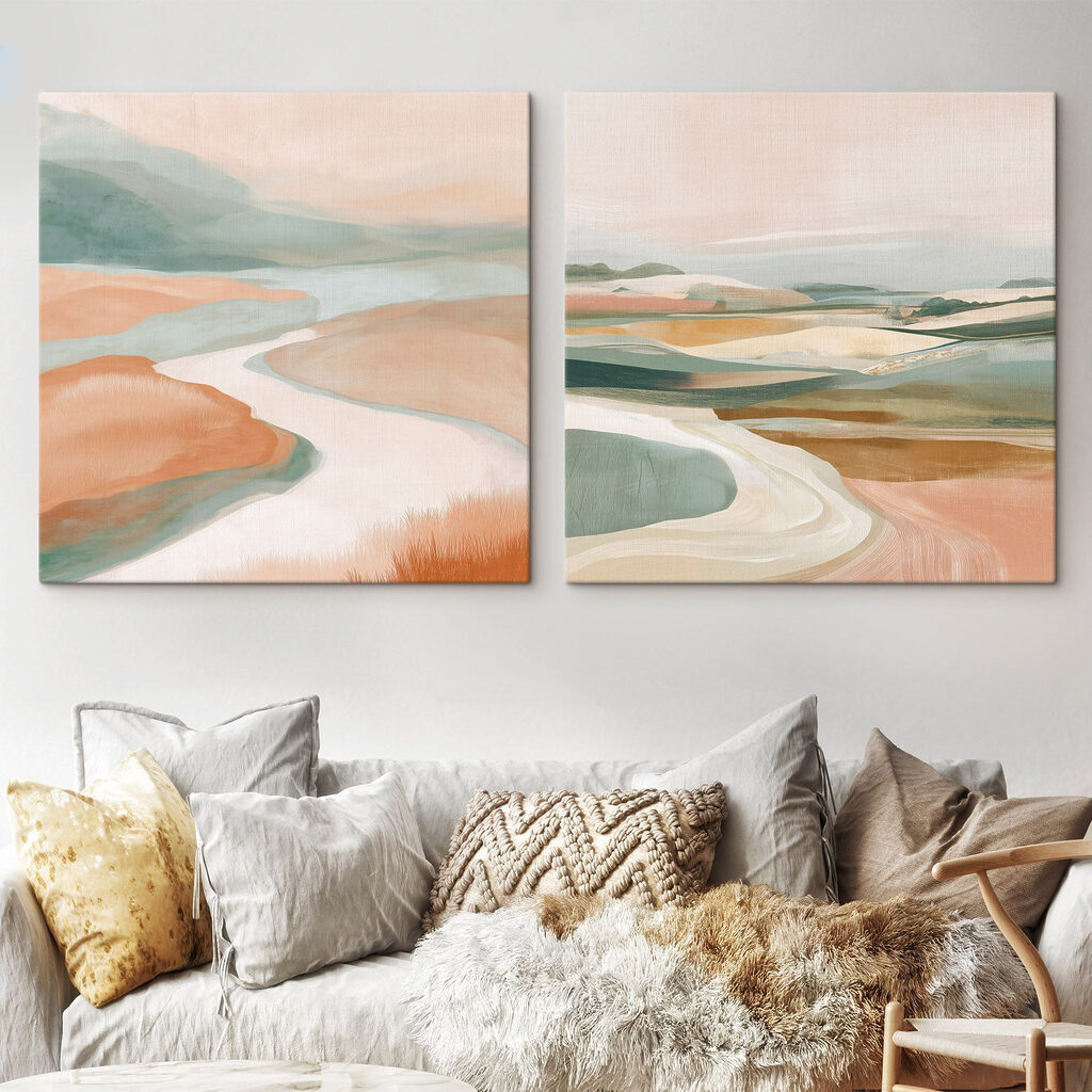 Landschapsschilderij — interieur 1