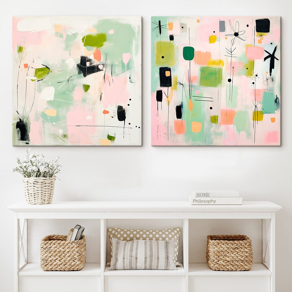 Schilderen in verschillende kleuren — interieur 2