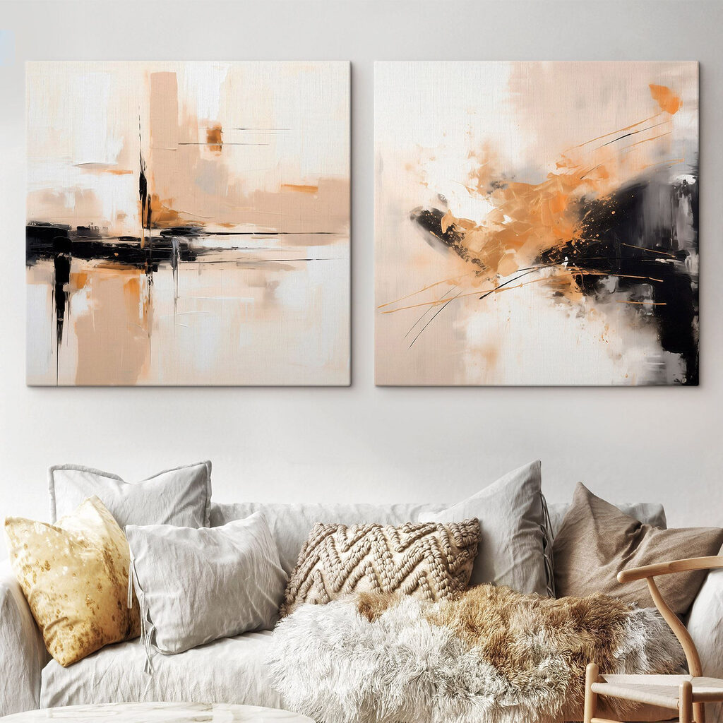Schilderij van een vogel — interieur 1