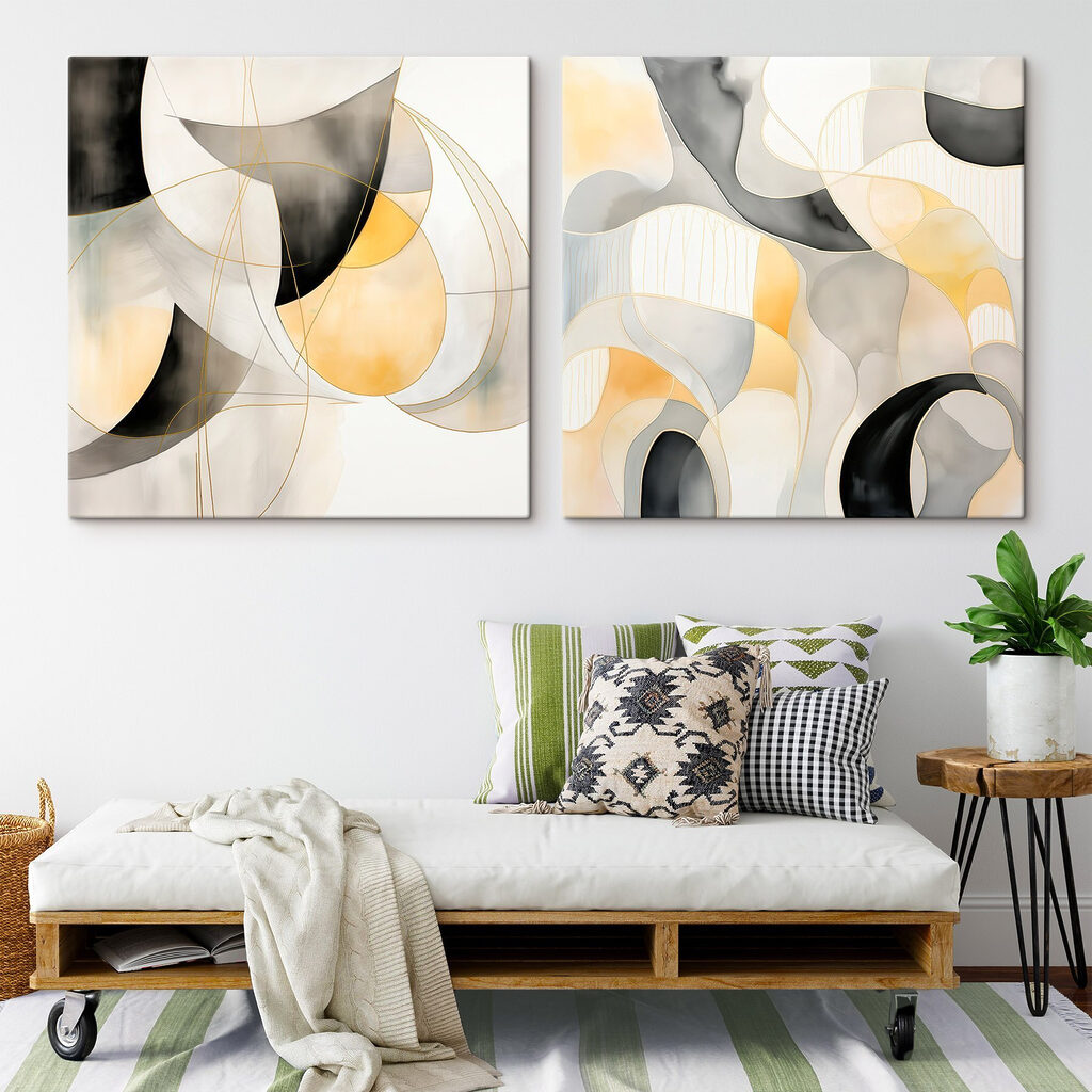 Twee kunstwerken — interieur 2