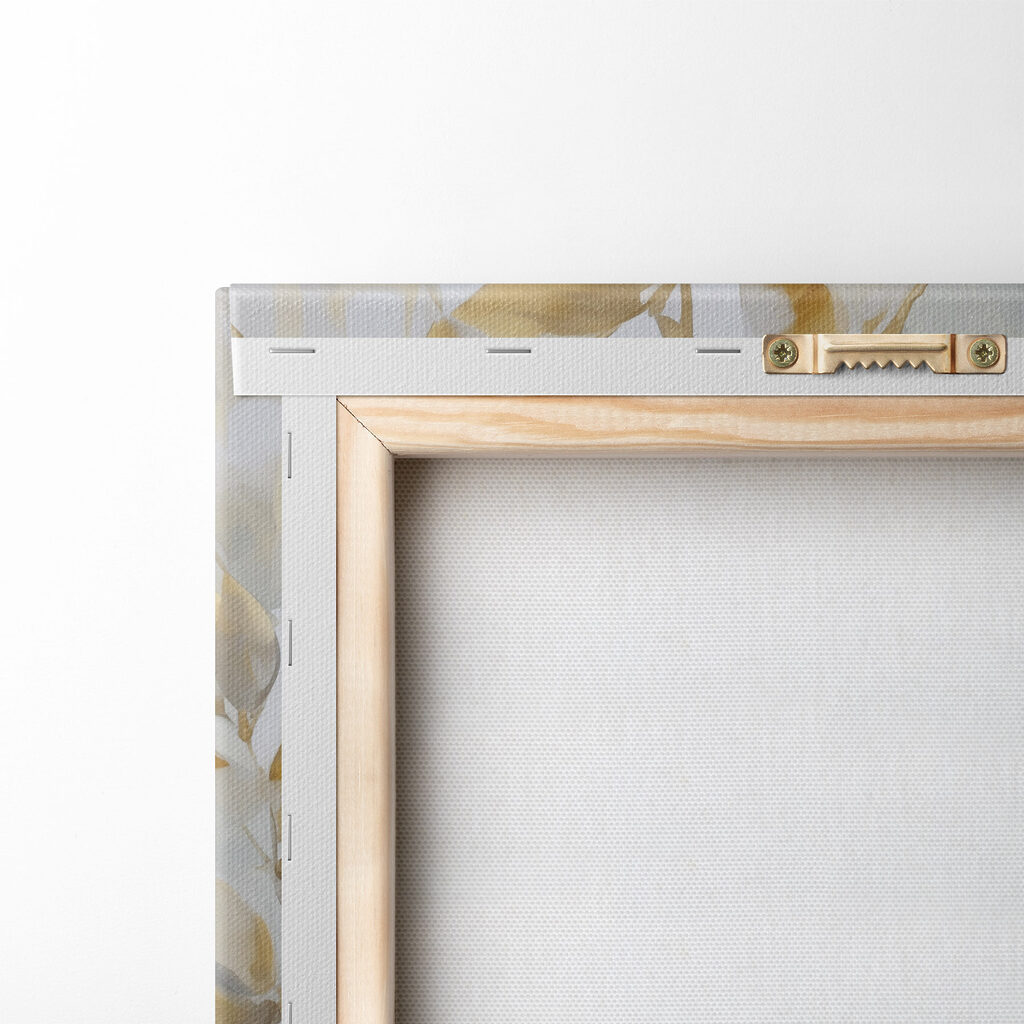 Elegant blad in zachte tinten — achterkant