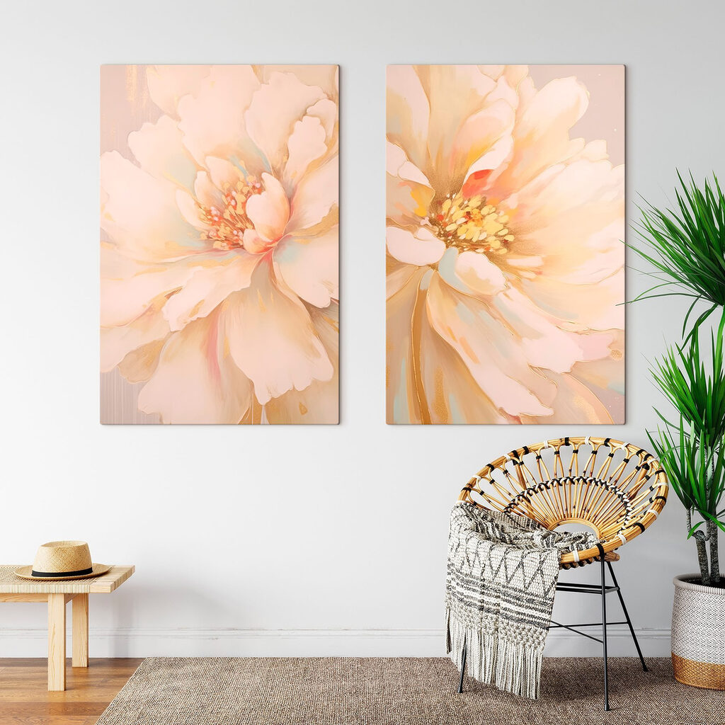 Schilderij van een bloem — interieur 2