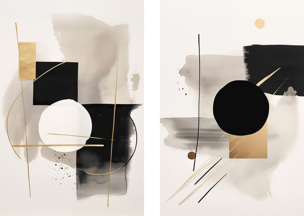 Twee kunstwerken — volledig ontwerp