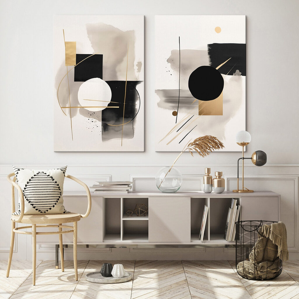 Twee kunstwerken — interieur 2