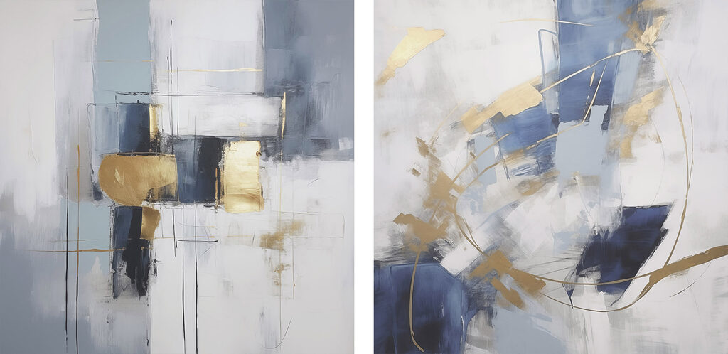 Twee kunstwerken — volledig ontwerp