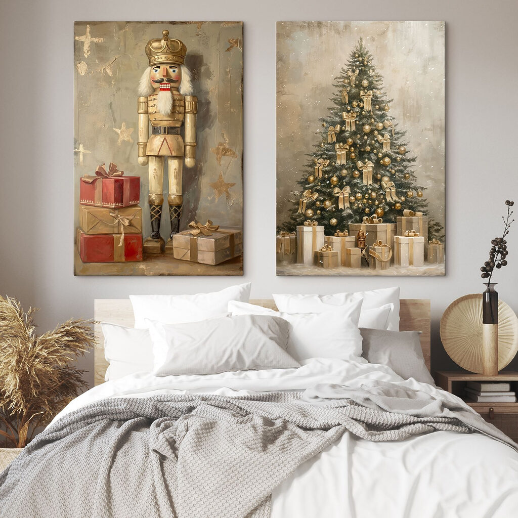 De Notenkraker en een kerstboom in een interieur