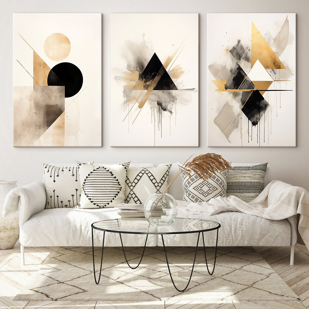 Verzameling kunstwerken — interieur 1