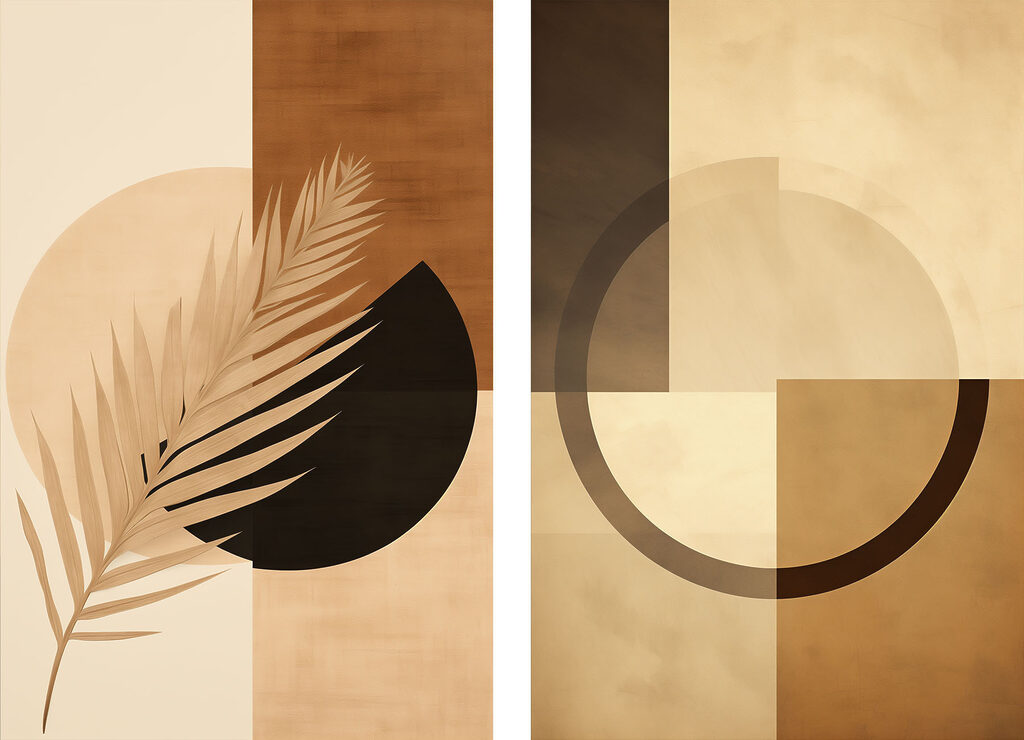 Twee kunstwerken — volledig ontwerp