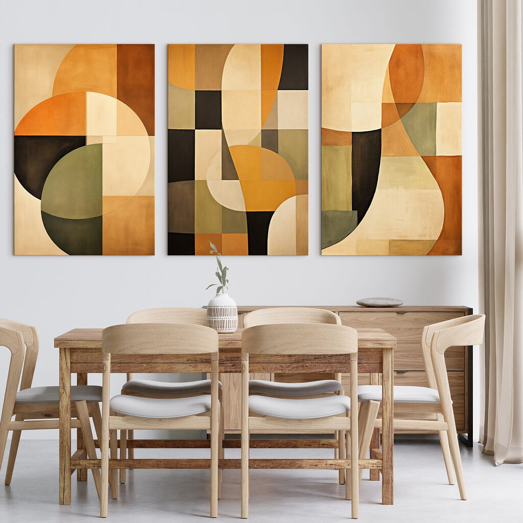 Verzameling kunstwerken — interieur 1