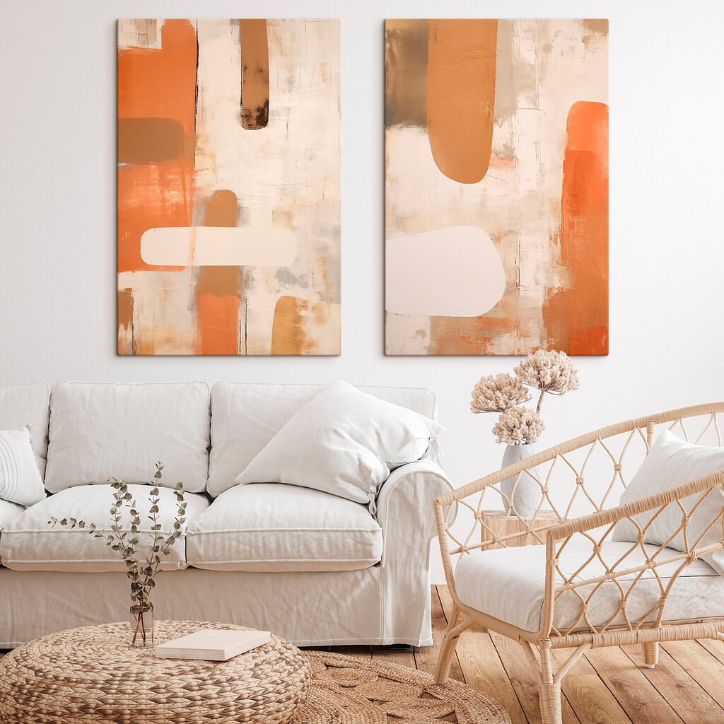 Schilderen in verschillende kleuren — interieur 1
