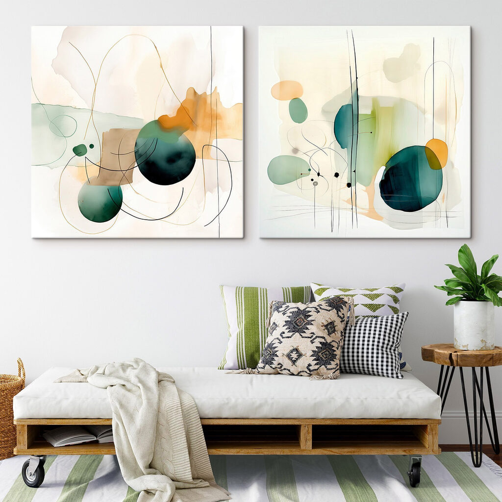 Twee kunstwerken — interieur 2