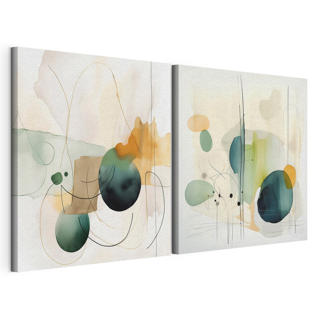 Twee kunstwerken — productweergave