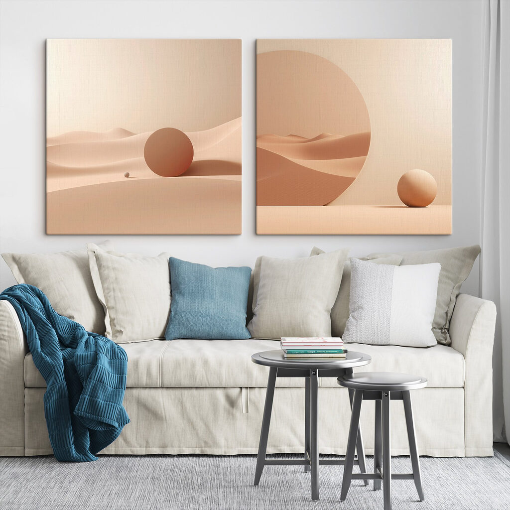Een reeks foto’s van een woestijn — interieur 2