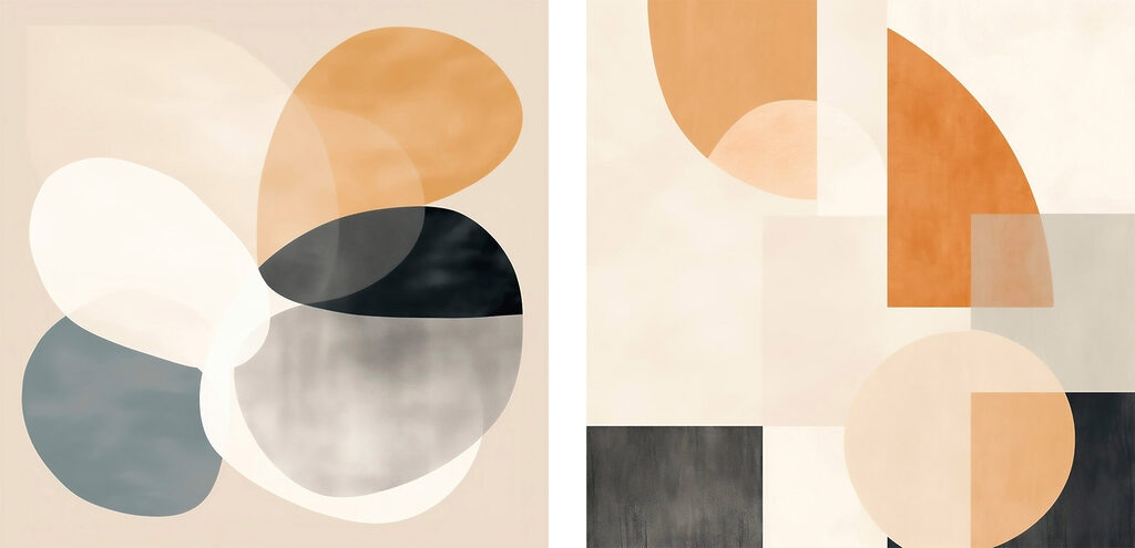Twee kunstwerken — volledig ontwerp