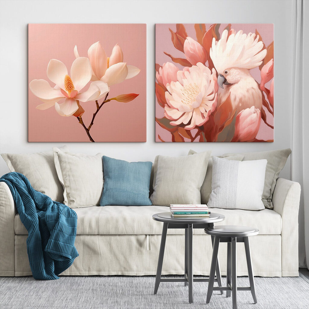 Fijne bloesems en een schattig vogeltje — interieur 2