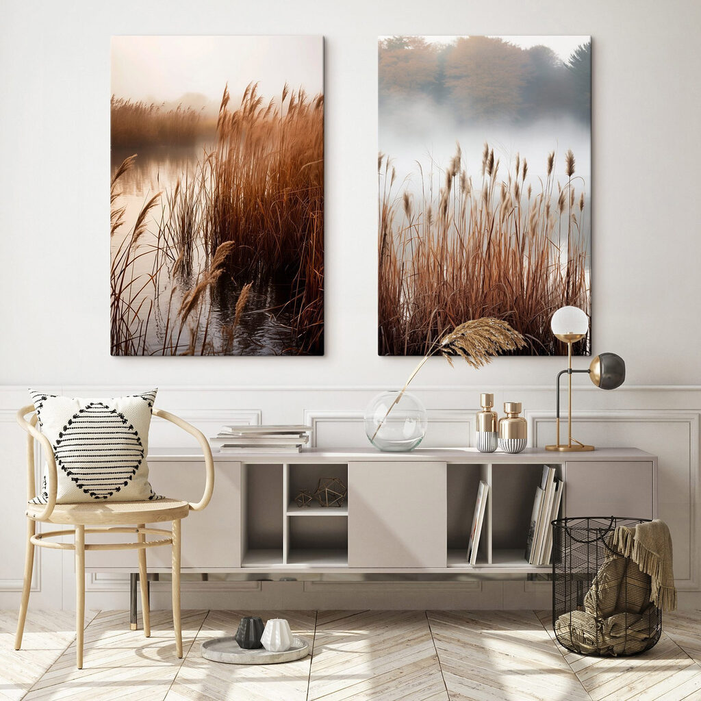 Meer met hoog gras — interieur 2