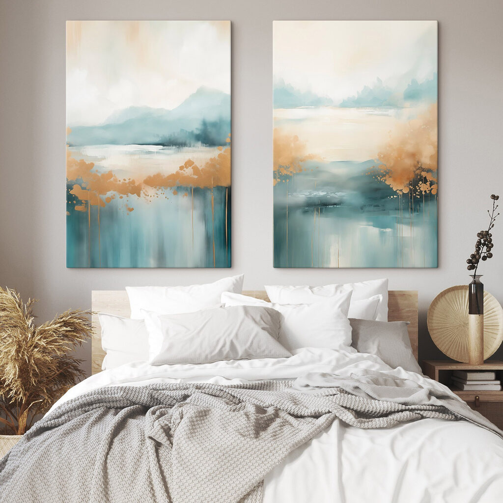 Landschapsschilderij — interieur 1