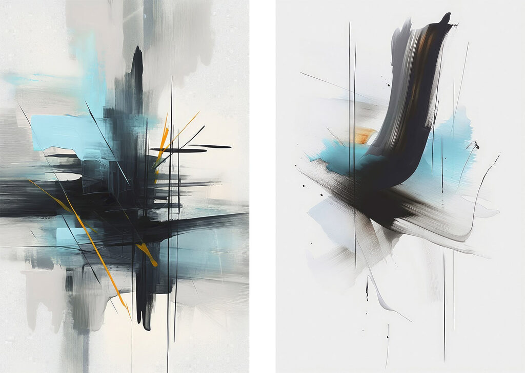 Twee kunstwerken — volledig ontwerp